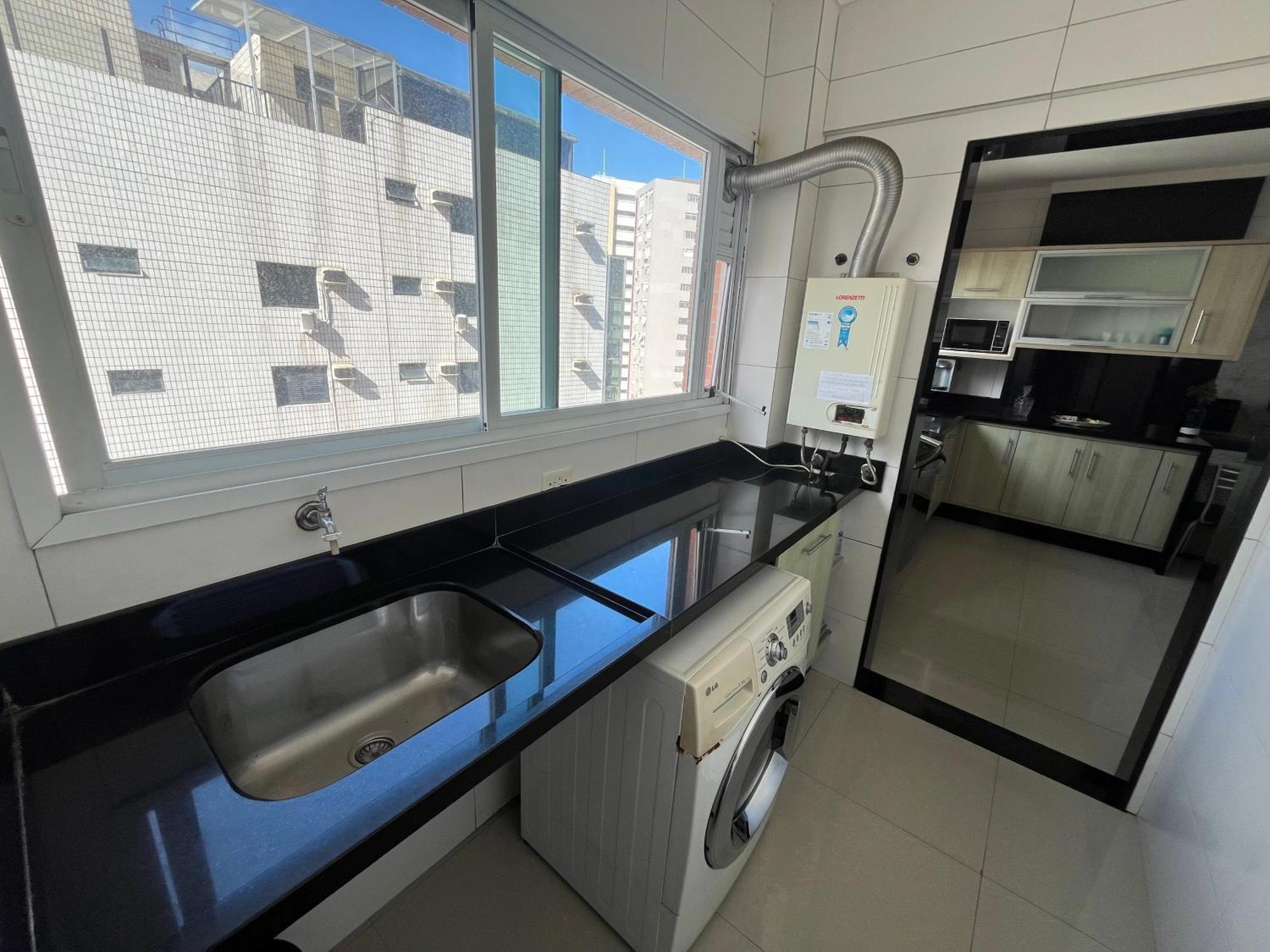 A Beira-Mar Com Duas Garagens Apartment Santos  Bagian luar foto